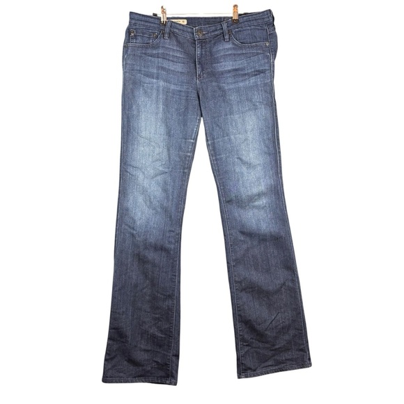 Ag Adriano Goldschmied Women's Mid-rise Colette Slim Boot Cut Jeans Sz 32 (14) - Picture 1 of 13
